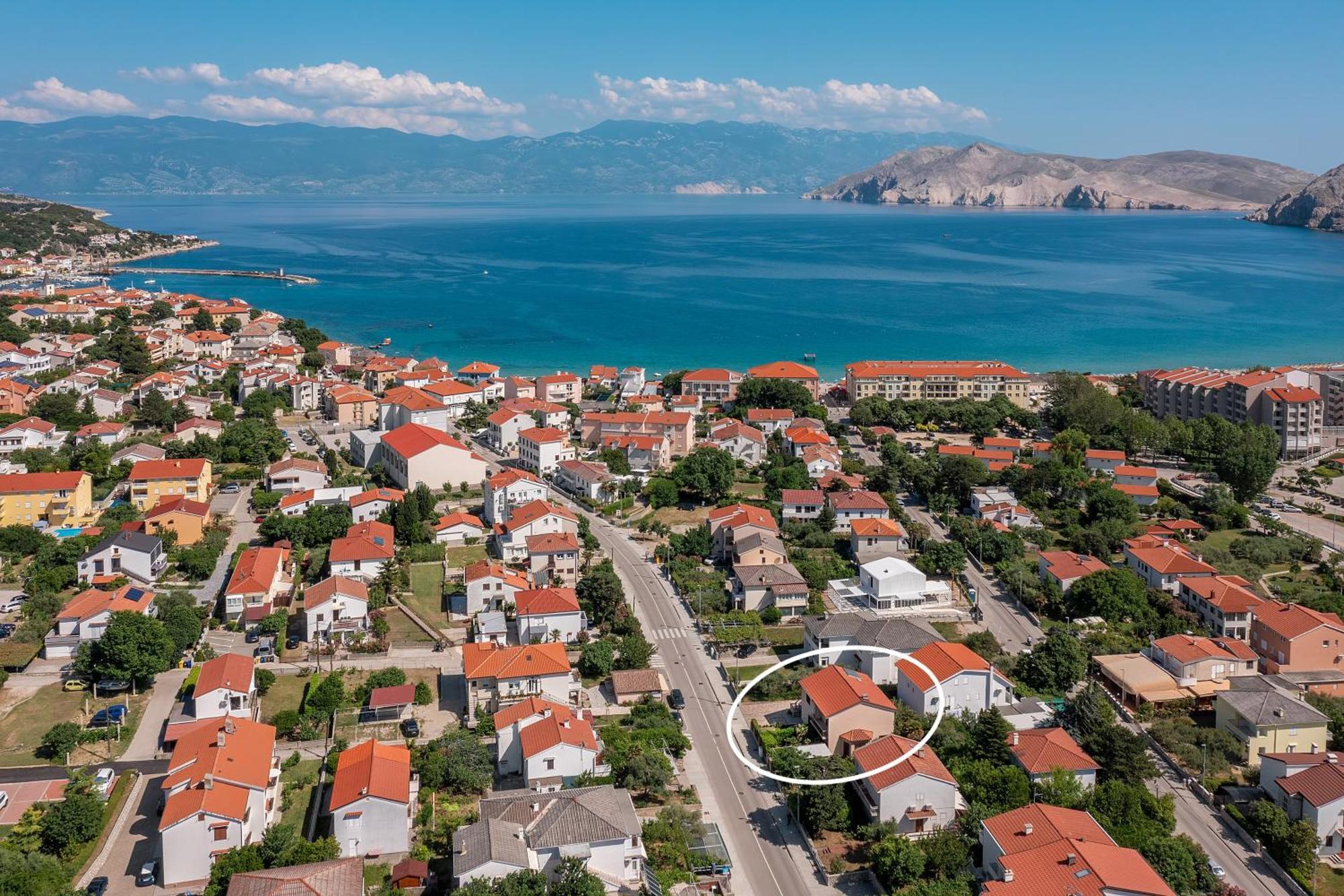 Apartments Magla With Terrace Башка Экстерьер фото