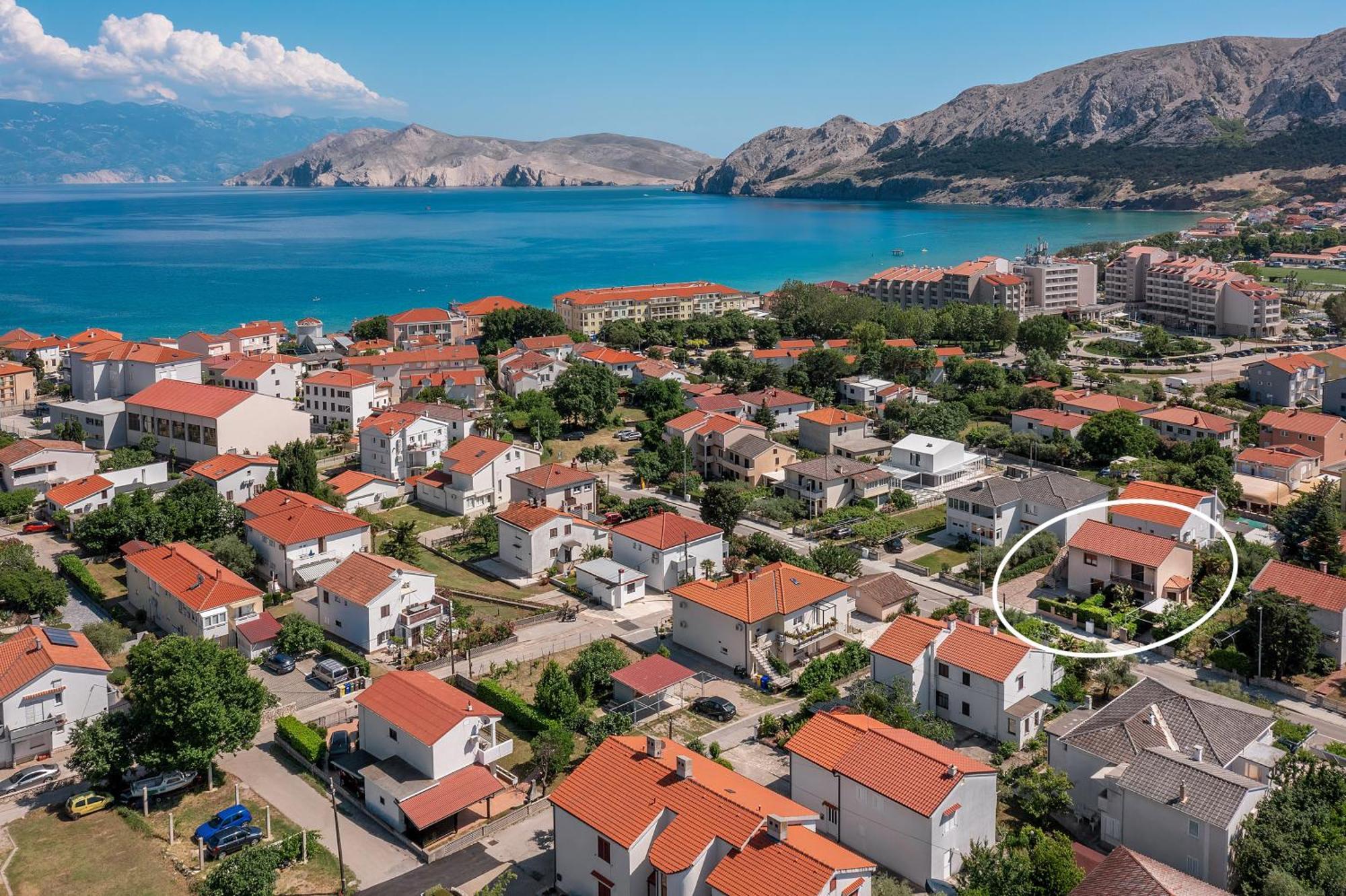 Apartments Magla With Terrace Башка Экстерьер фото
